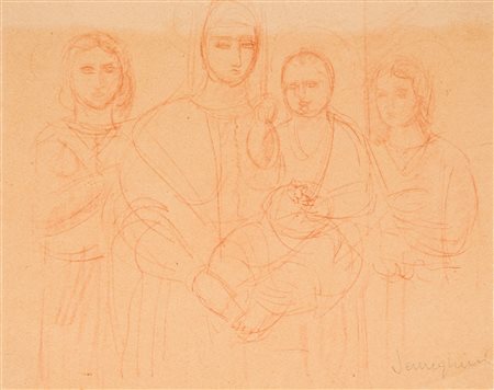 PIO SEMEGHINI, Omaggio a Piero della Francesca, 