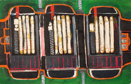 WALTER  FUSI, senza titolo, 1965