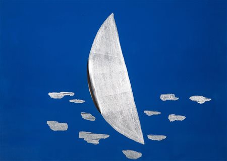 ARTURO  VERMI, "Luna al mare" Notturno, 1976