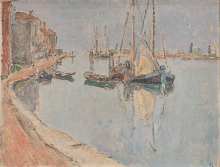 MARIO VELLANI MARCHI, Burci a Mazzorbo, 1941