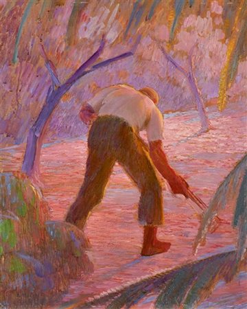 Amedeo Bocchi "Senza titolo" 1962
olio su tavola
cm 51,5x41,3
Firmato e datato R