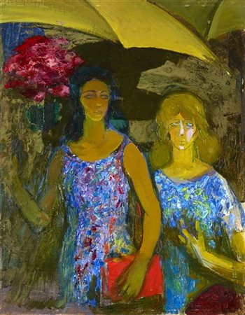 Amedeo Bocchi "Senza titolo" 
olio su tavola
cm 57x44,7

Provenienza
Collezione