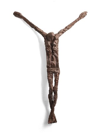 Vittorio Tavernari "Crocifisso" 
bronzo
cm 62x42x6

Provenienza
Collezione priva