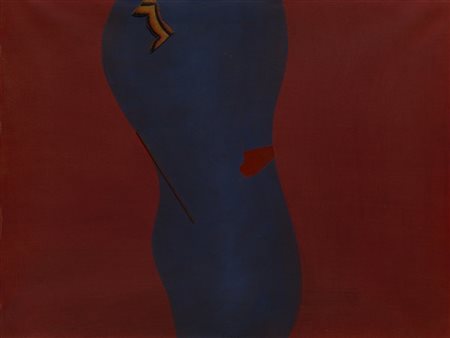 Sergio Dangelo "So in love" 1967
olio e collage su tela
cm 60x80
Firmato e datat