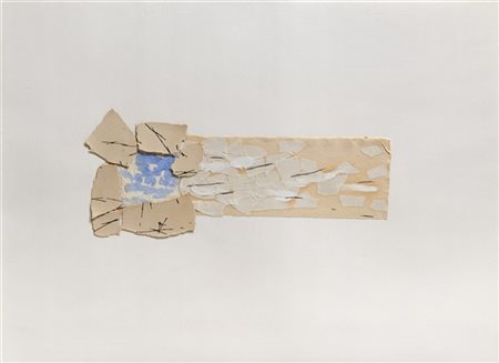 Marco Gastini "Senza titolo" 1979
tecnica mista e collage su carta
cm 56,5x76
Fi