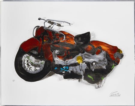 Cesar "Compression de moto" 
serigrafia
cm 50x65
Firmata in basso a destra e num