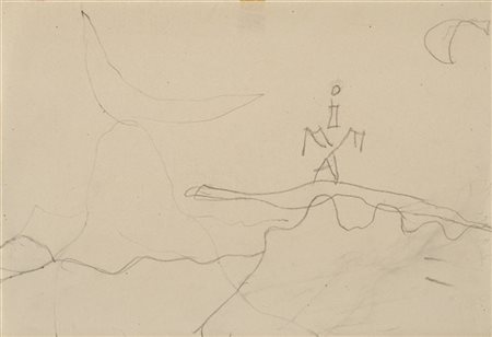 Osvaldo Licini "Senza titolo" 
matita su carta
cm 21,3x31

Provenienza
Collezion