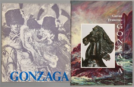 LOTTO COMPOSTO DA 2 LIBRI: GONZAGA 27x23,5 cm GIOVAN FRANCESCO GONZAGA 29x21 cm