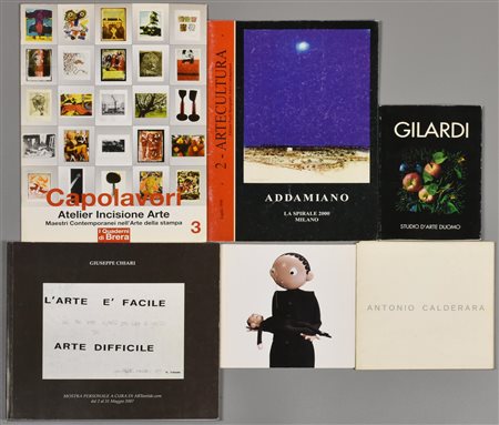 LOTTO COMPOSTO DA 6 VOLUMI/FASCICOLI: GILARDI tappeti natura, 17x12 cm...