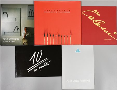 LOTTO COMPOSTO DA 5 LIBRI/FASCICOLI: ARTURO VERMI e l'avventura del Cenobio,...