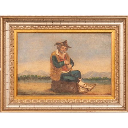 PITTORE DEL XX SECOLO, Olio su tela