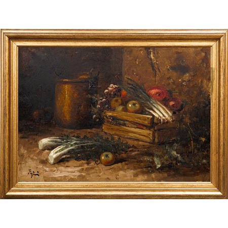 PITTORE DEL XX SECOLO, Olio su tela