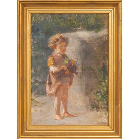 PITTORE DEL XX SECOLO, Olio su tela