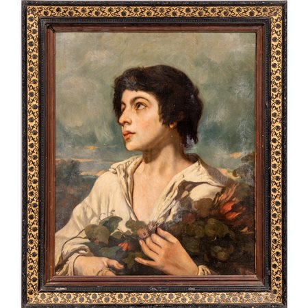 SCUOLA FRANCESE DEL XIX SECOLO, Olio su tela