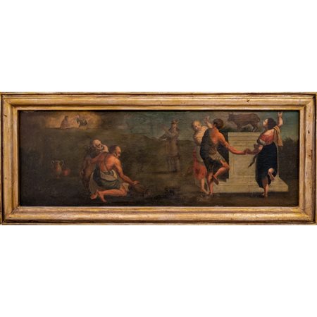 SCUOLA VENETA DEL XVII SECOLO, Olio su tela