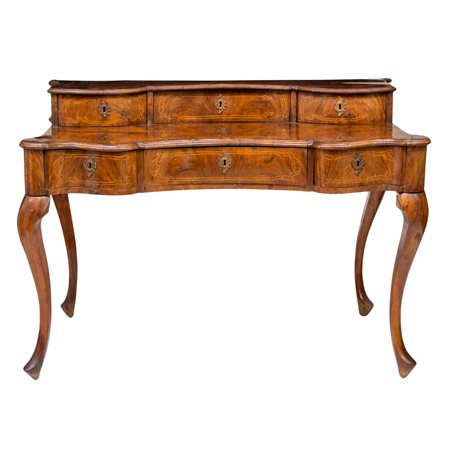 SCRITTOIO DA MURO CON ALZATA