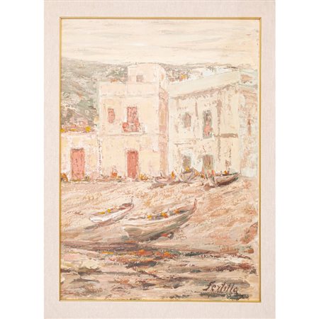 CARMELO FERTITTA, Olio su tela