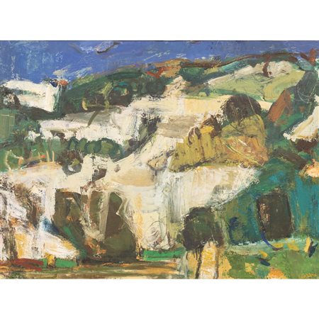 ROMANO LOTTO (Vicenza 1932)
Paesaggio
Olio su tela