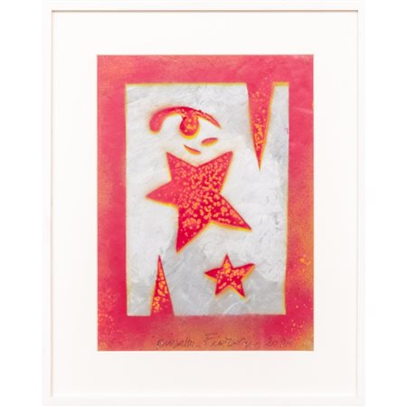 GIOSETTA FIORONI, Tecnica mista su carta