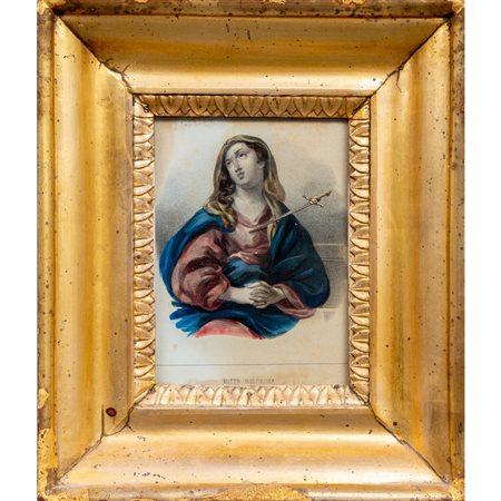 PICCOLA CORNICE IN LEGNO DORATO