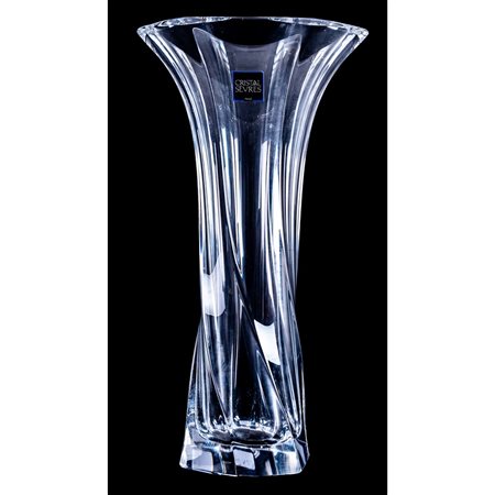 GRANDE VASO in cristallo di Sevres