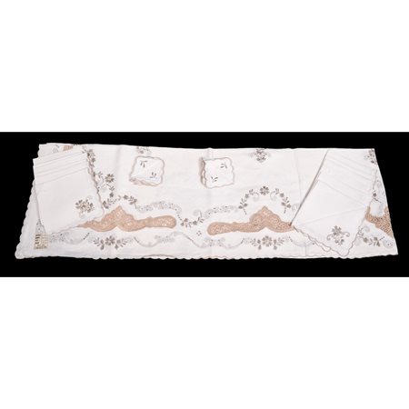 TOVAGLIA rettangolare con dodici tovaglioli