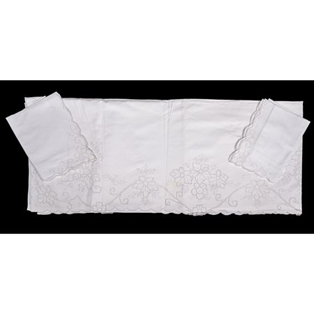 LENZUOLO matrimoniale con due fodere in cotone