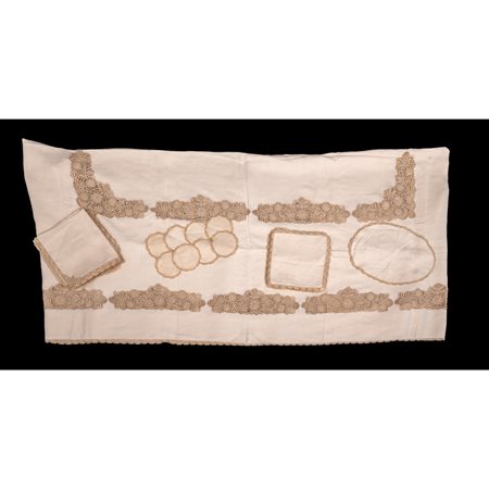 TOVAGLIA in lino nei toni dell' ecrù