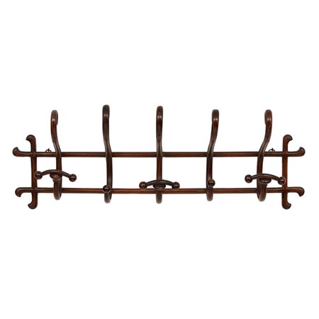 APPENDIABITI tipologia thonet in faggio curvato a fuoco