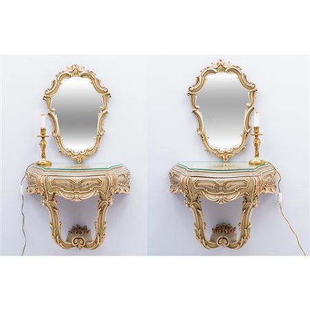 COPPIA DI COMODINI da muro