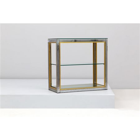 ROMEO REGA, Consolle in metallo cromato