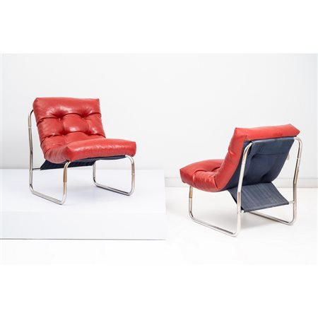 JOHANN BERTIL HAGGSTROM, Coppia di poltrone