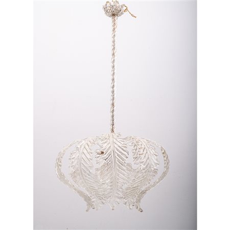 ERCOLE BAROVIER (Attr.le), Lampada a sospensione