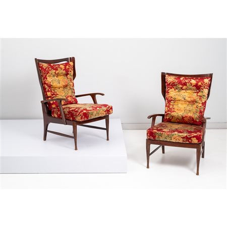 PAOLO BUFFA (Attr.le), Coppia di poltrone