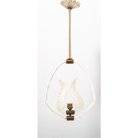 ERCOLE BAROVIER (Attr.le), Lampada a sospensione