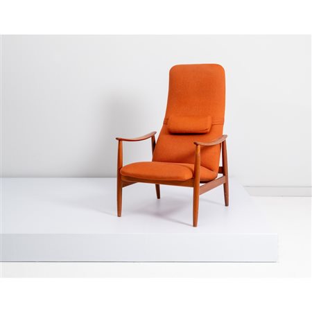 PRODUZIONE SCANDINAVA 1950 ca. Poltrona in legno