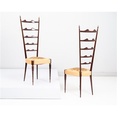 PAOLO BUFFA (Attr.le) Coppia di sedie