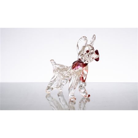 ERCOLE BAROVIER (Attr.le), Scultura di cane