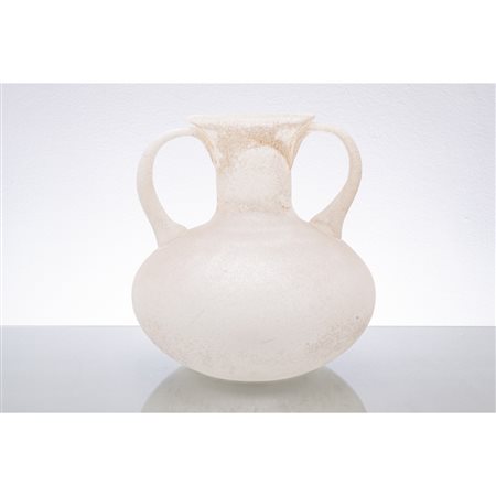 MAESTRI MURANESI, Vaso ad anfora in vetro