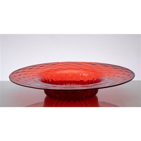 MAESTRI MURANESI, Grande piatto in vetro