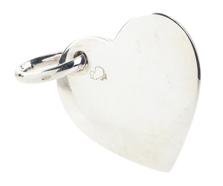 Pendente in argento a forma di cuore - manifattura POMELLATO, collezione DODO 