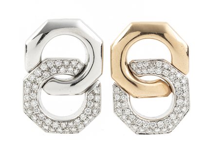 2 ferma foulard in oro e diamanti  manifattura AUDEMARS PIGUET 