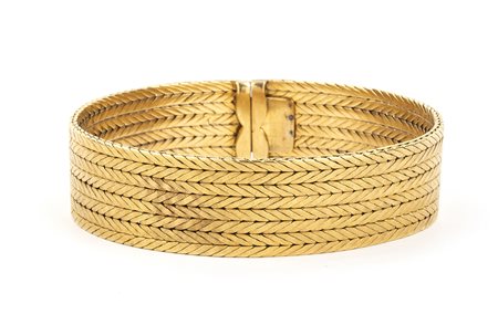 Bracciale a nastro in oro