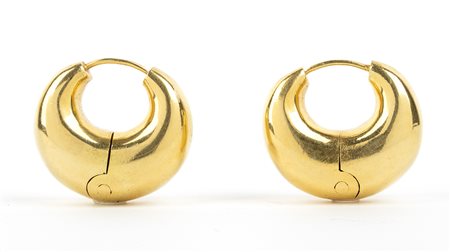 Orecchini etnici indiani in oro 