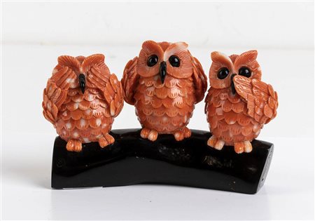 Scultura in corallo Cerasuolo