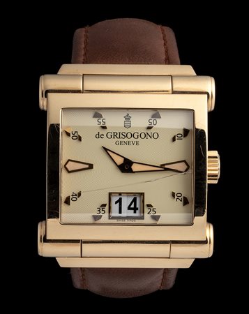DE GRISOGONO Instrumento Grande: Orologio da polso in oro