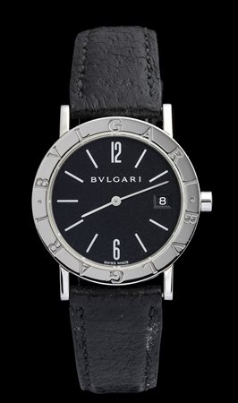 BULGARI: orologio da polso acciaio, anni '90