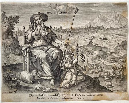 MARTEN DE VOS (1532 - 1603): HVMILIS ANIMVS