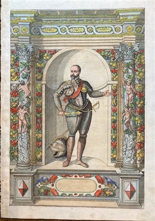 DOMINICUS CUSTOS (1560 - 1612)   E GIOVANNI BATTISTA FONTANA (1541- 1587): Marcus Antonius Columna