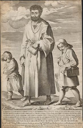 FRANCESCO VILLAMENA (C.1565-1624): Giovanni Leonardo Geruso, frate mendicante, 1600